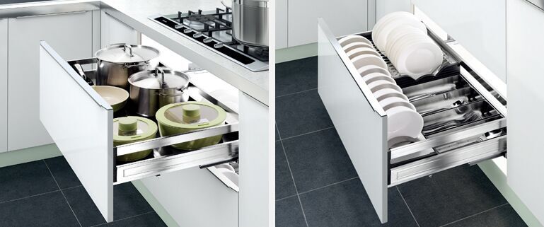 彩晶櫥櫃拉（lā）籃