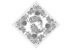 線切割福魚圖紙,線切割圖紙免費下載