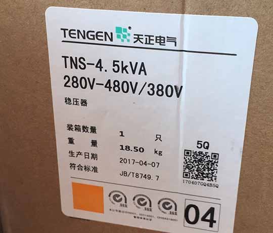 線切割穩壓（yā）器基礎參數