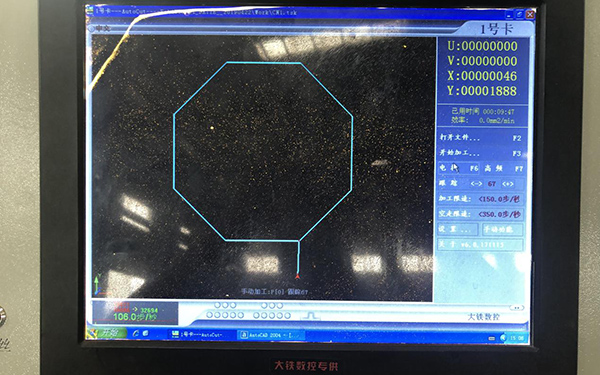 線切割加工界（jiè）麵