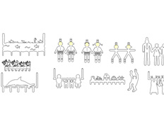 線切割多款可愛掛鉤,線切割圖紙免費下載（zǎi）