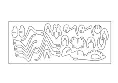 線切3D-螞蟻,線切割圖紙（zhǐ）免（miǎn）費下（xià）載