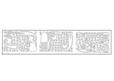 線切3D-鯉魚,線切（qiē）割圖紙免費下載