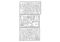 線切3D-飛馬車,線切割圖紙（zhǐ）免（miǎn）費下載