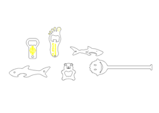 線（xiàn）切割2D-開瓶器,線切割圖（tú）紙免費下載