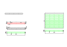 線切割2D-機床支撐條,線切（qiē）割圖紙免費下載（zǎi）