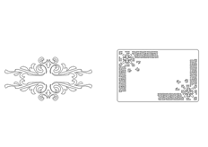 線（xiàn）切割2D-花邊,線切割圖紙（zhǐ）免費（fèi）下載