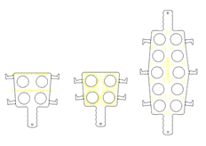 線切割2D-放噴嘴,線切割圖紙免費（fèi）下載