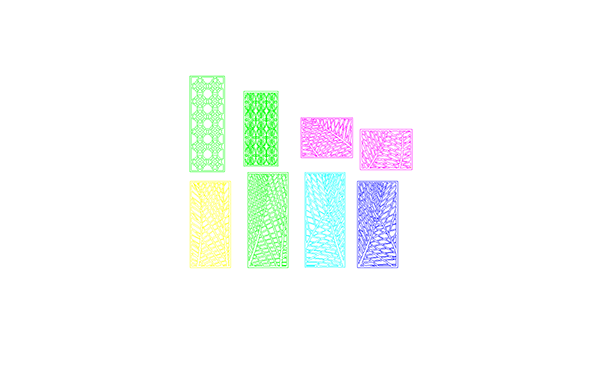 多款（kuǎn）屏風